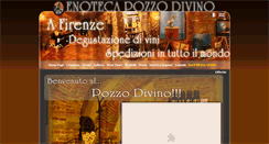 Desktop Screenshot of pozzodivino.eu