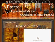 Tablet Screenshot of pozzodivino.eu